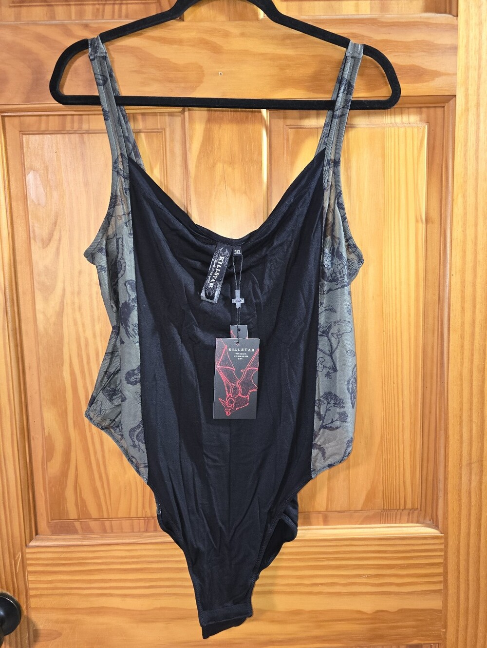 Killstar Night Lichen Bodysuit 3XL NWT